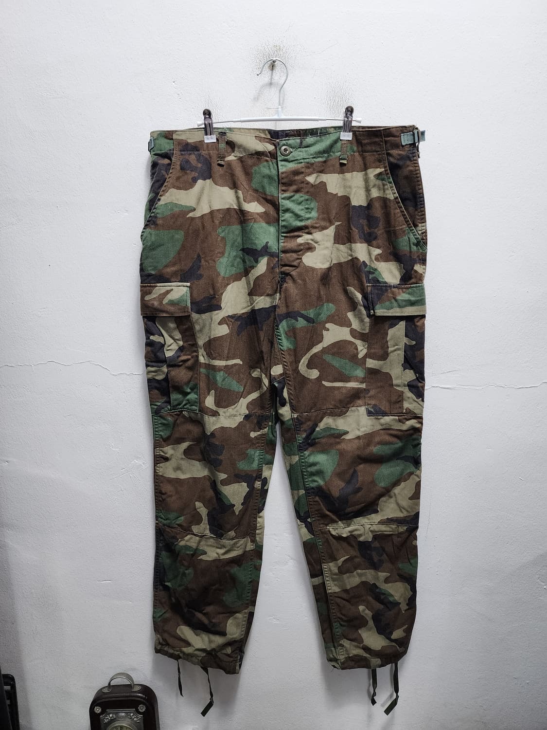 (빅사이즈) 미군 우드랜드 카모플라주 전투복 팬츠 상품이미지1