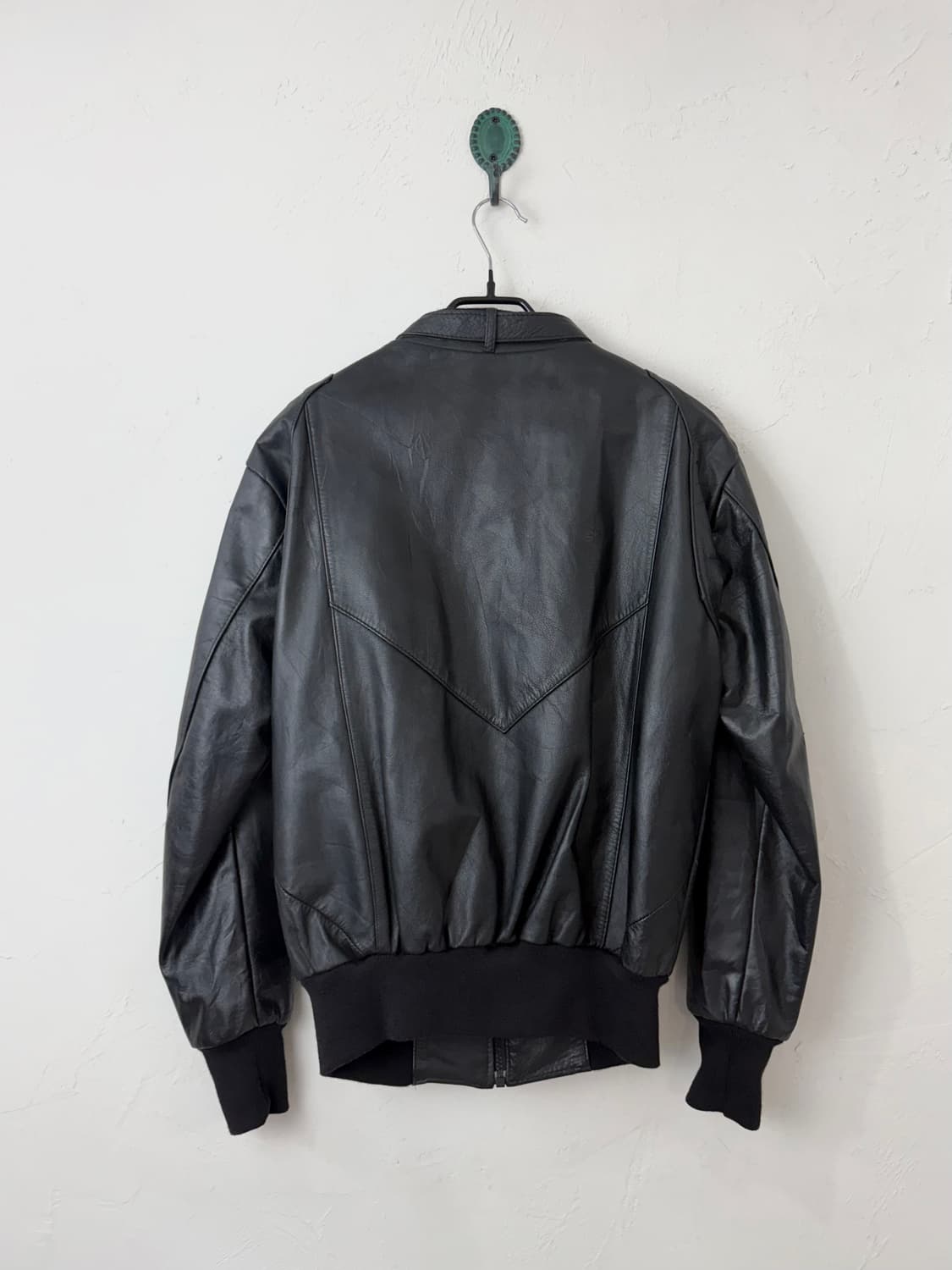 80s 멤버스온리 레더 카페레이서 자켓 상품이미지4