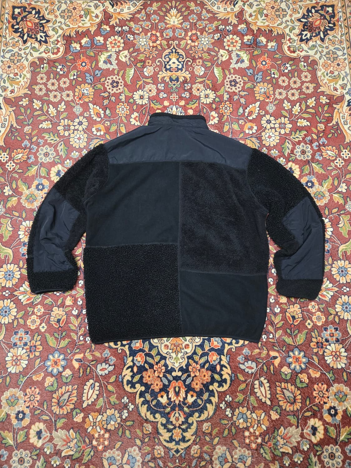 [XL] 유니클로 x 엔지니어드 가먼츠 플리스 콤비 자켓 (블랙) 상품이미지3