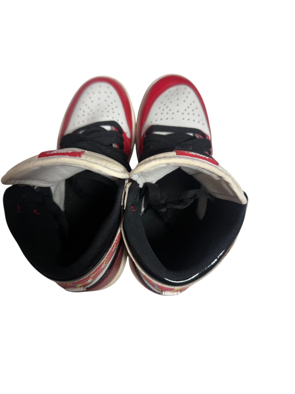 Nike Dunk High White Red Black 220 상품이미지3