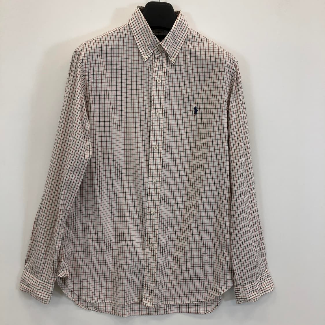 폴로 랄프로렌 상위라인 포니 깅엄셔츠 100 상품이미지1