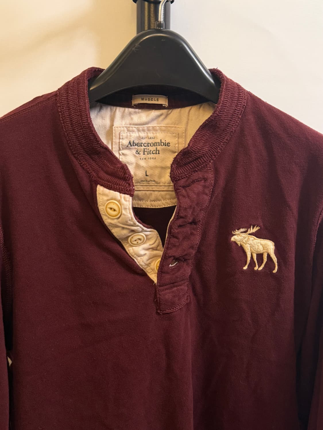 아베크롬비 빈티지 카라 맨투맨 상품이미지4