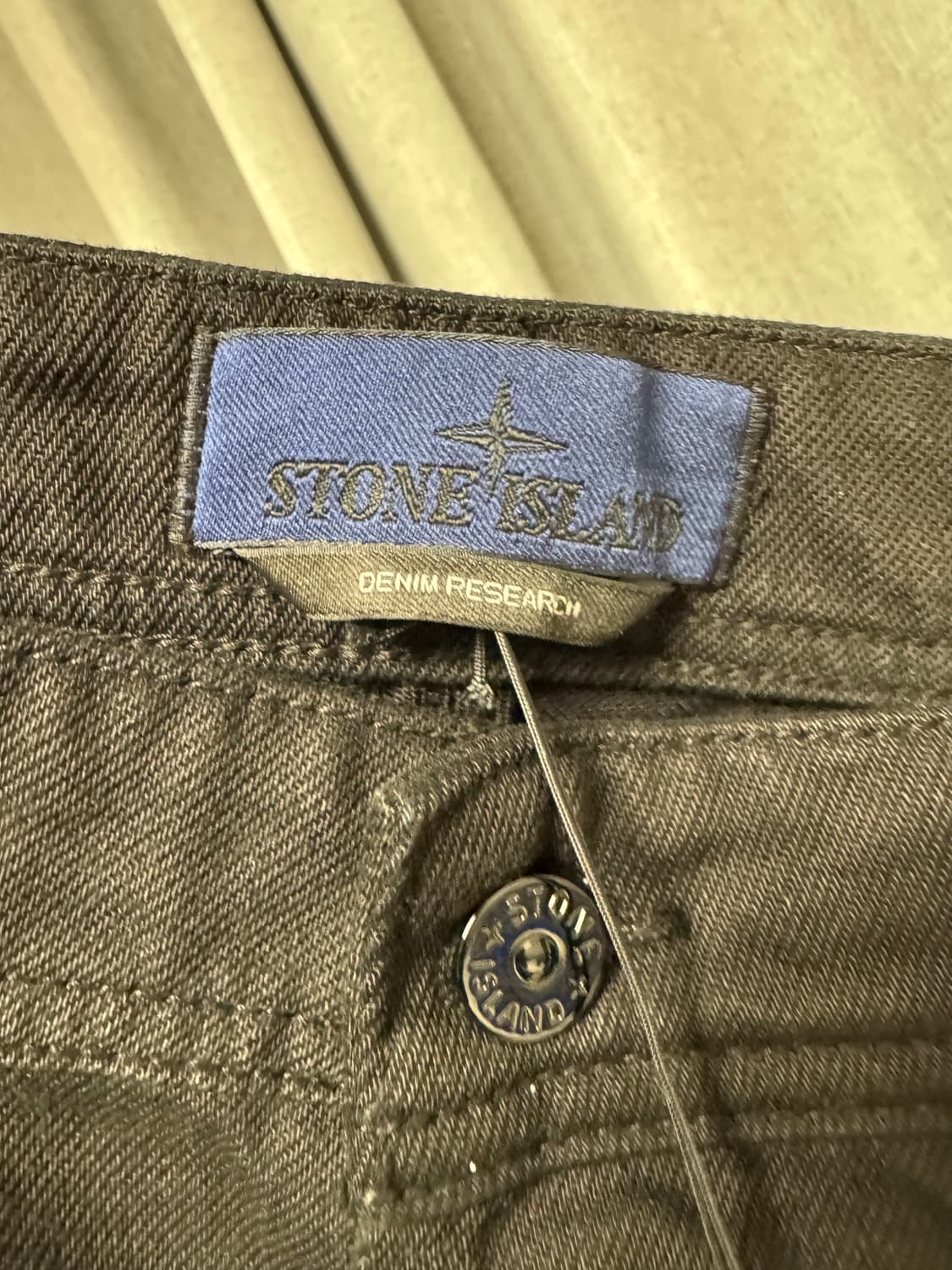 스톤아일랜드 데님리서치 스트레이트핏 블랙 데님 청바지 30 상품이미지3