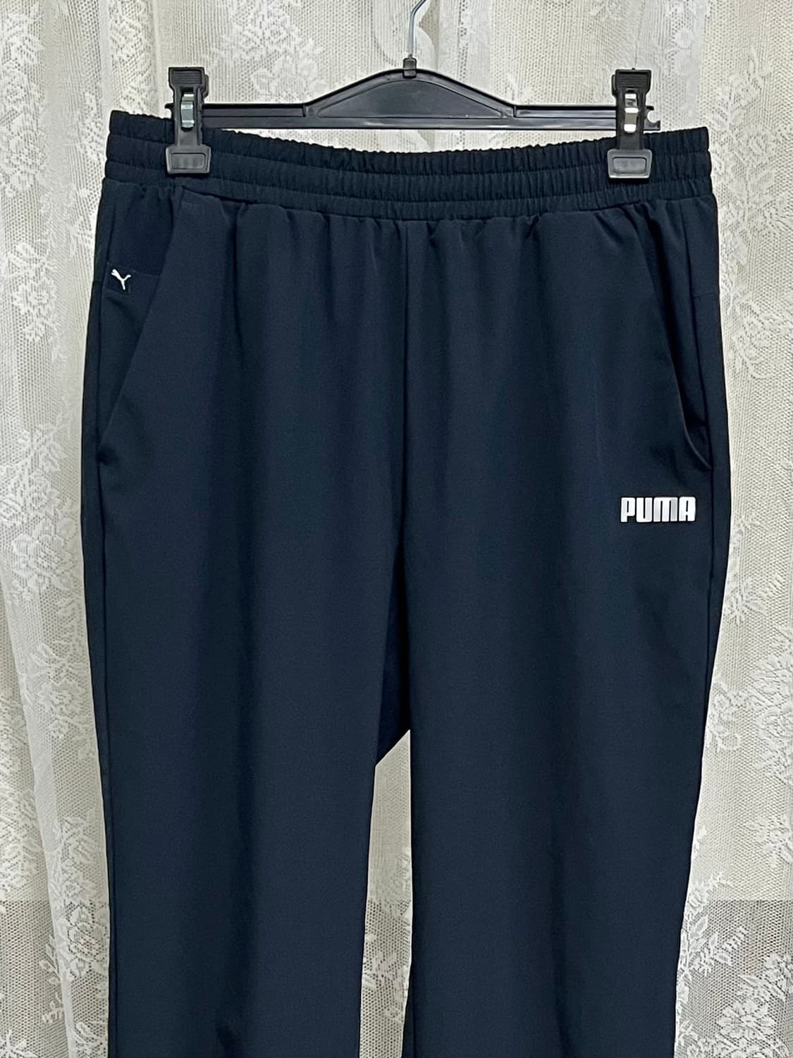 L) 푸마 PUMA 기능성 트레이닝 팬츠 네이비 상품이미지3
