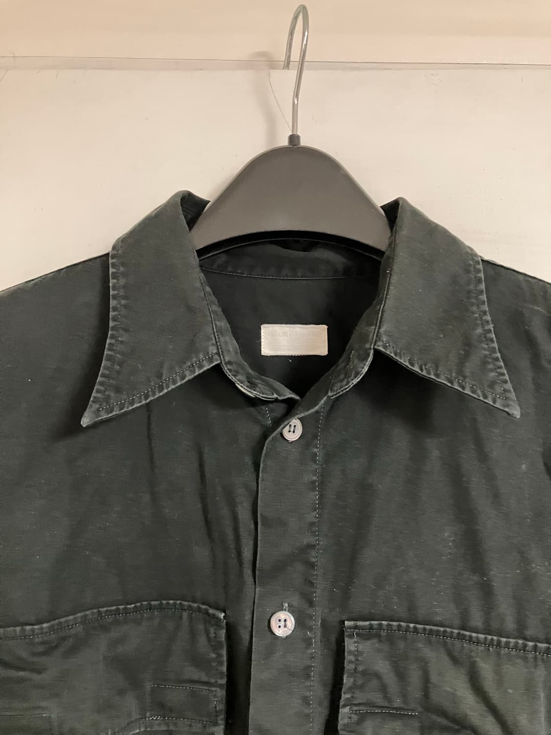 98)헬무트랭 투포켓 셔츠 블랙 상품이미지2