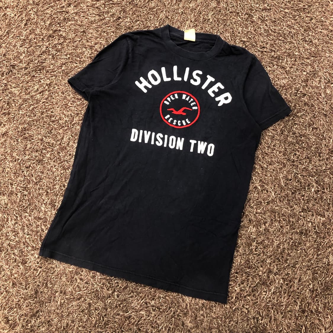 M 홀리스터 로고 반팔 티셔츠 상품이미지1