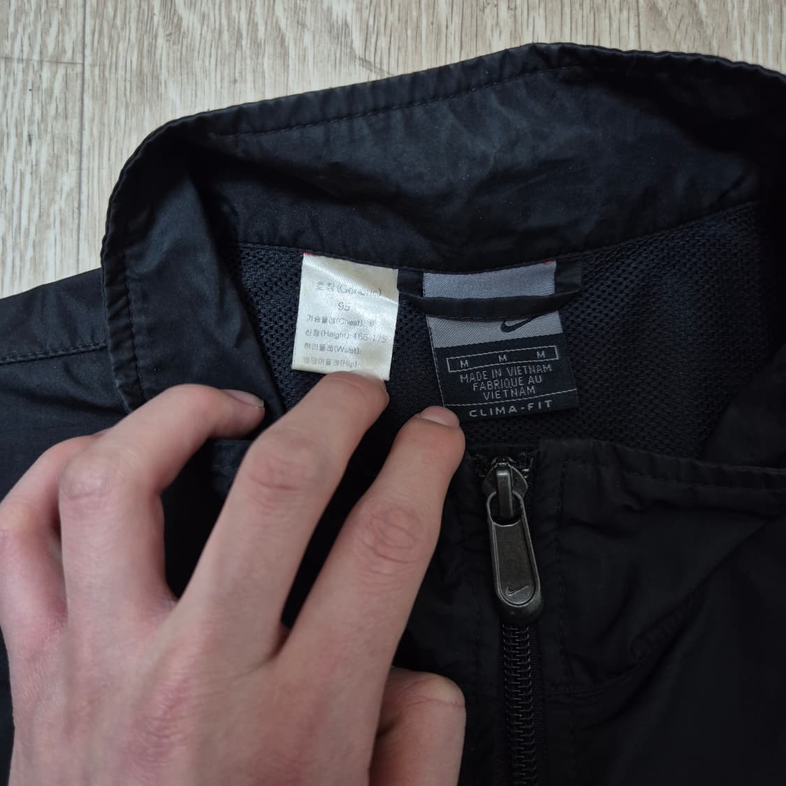 나이키 스우시 00s 올드스쿨 반팔 바람막이 트랙 자켓 M(95) 상품이미지5