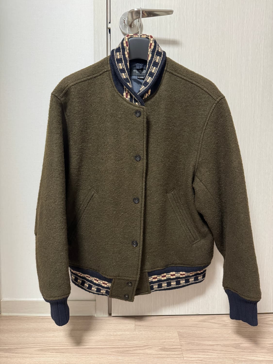 [이스트로그] 테디 블루종 점퍼 자켓 (XL) 상품이미지2