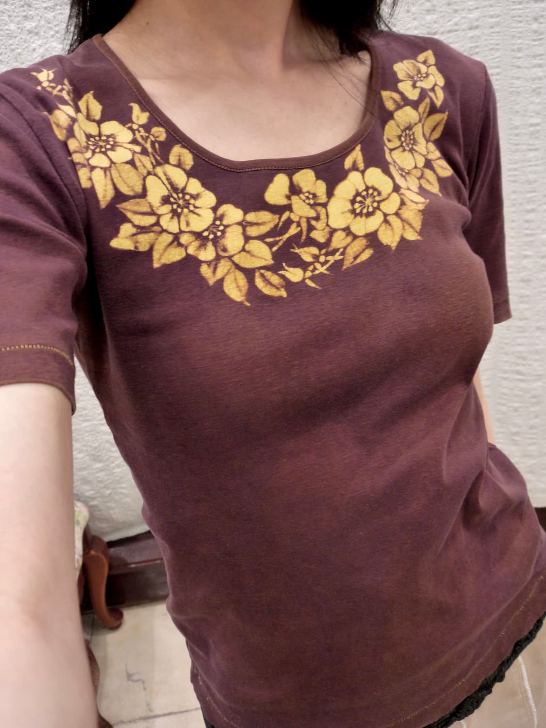 Yellow flower top 상품이미지5