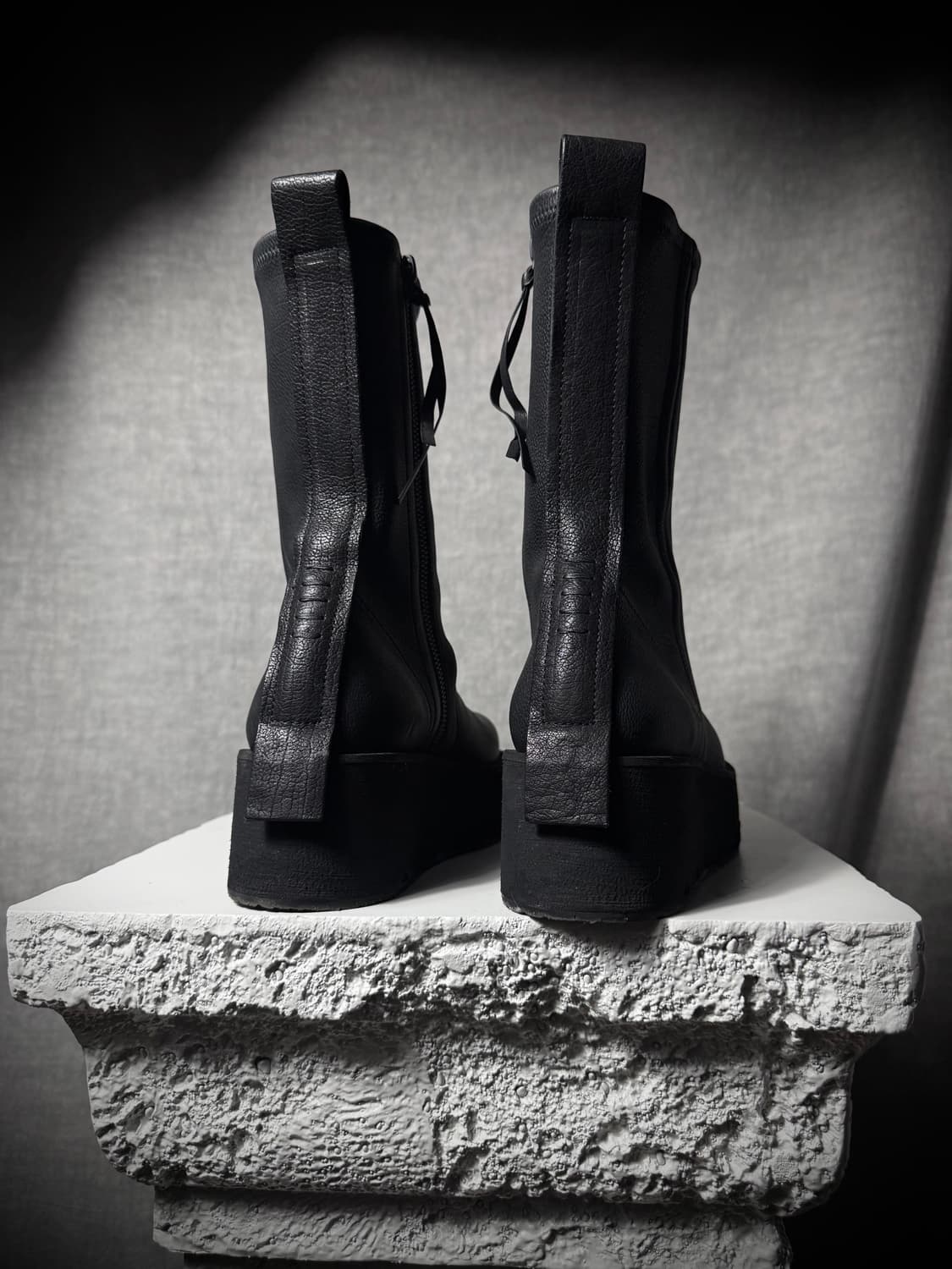 Puro Secret Triangle Platform Mid Boots  상품이미지6