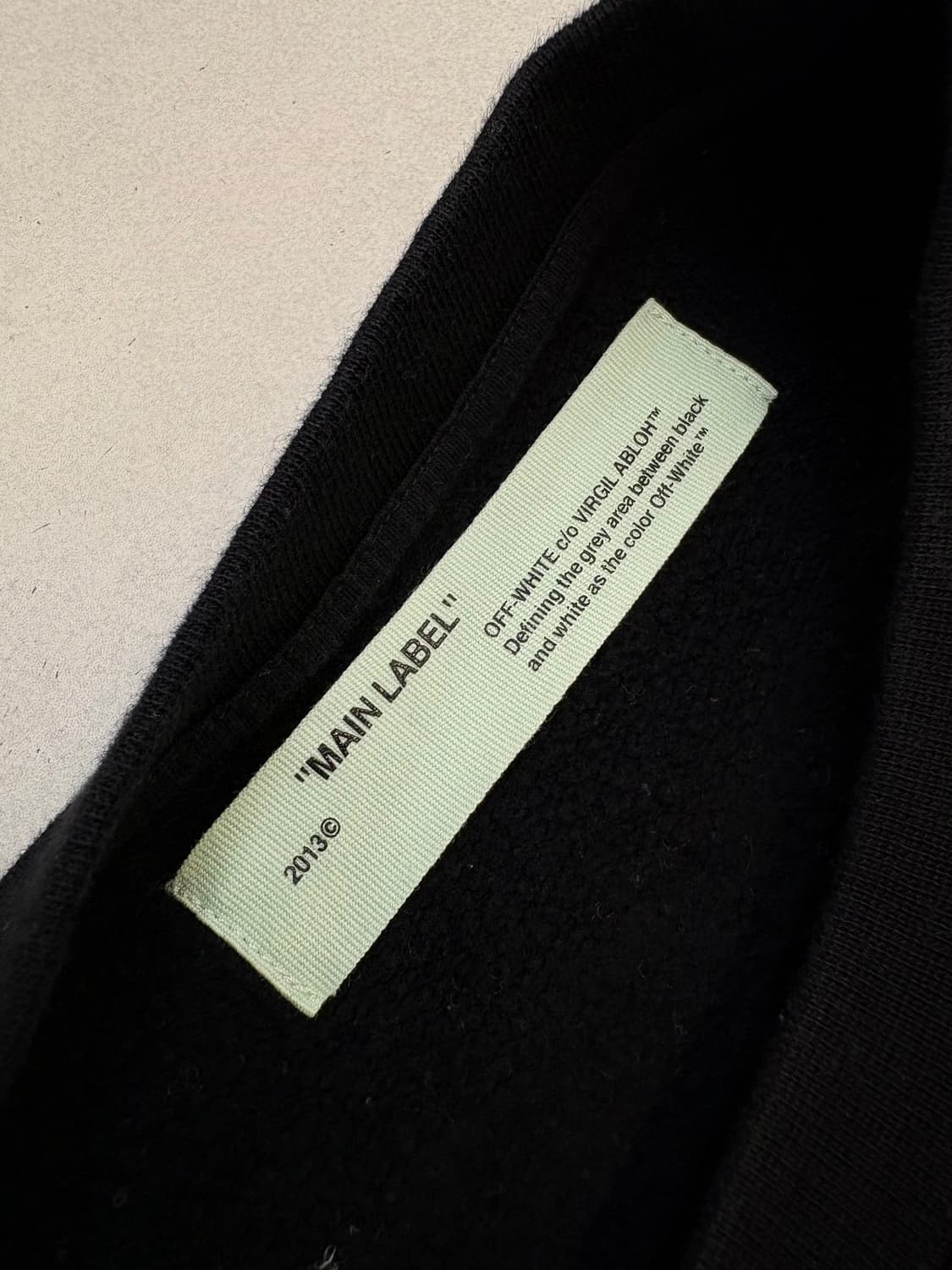 오프화이트 Global warming 맨투맨 상품이미지8