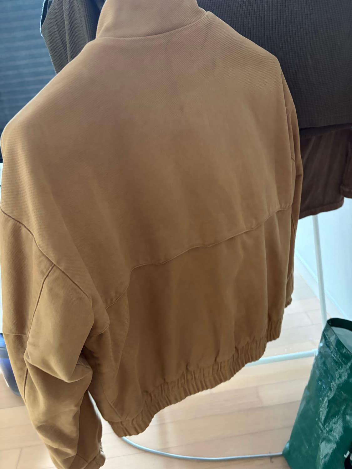 라이즈앤빌로우 몰스킨 해링턴 자켓 브라운 라지 상품이미지3