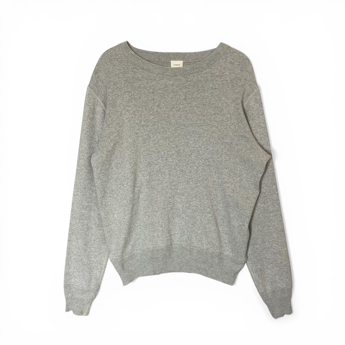 야에카 스톡 그레이 니트 스웨터 M 상품이미지1