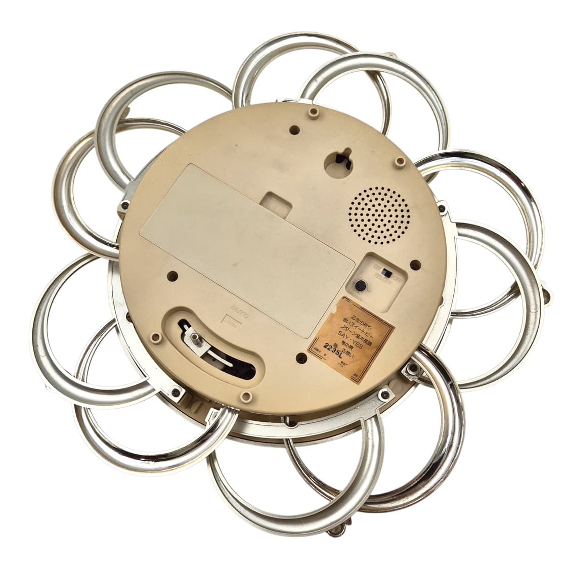 70s 시티즌 튤립 꽃잎 멜로디 괘종 벽시계 상품이미지4