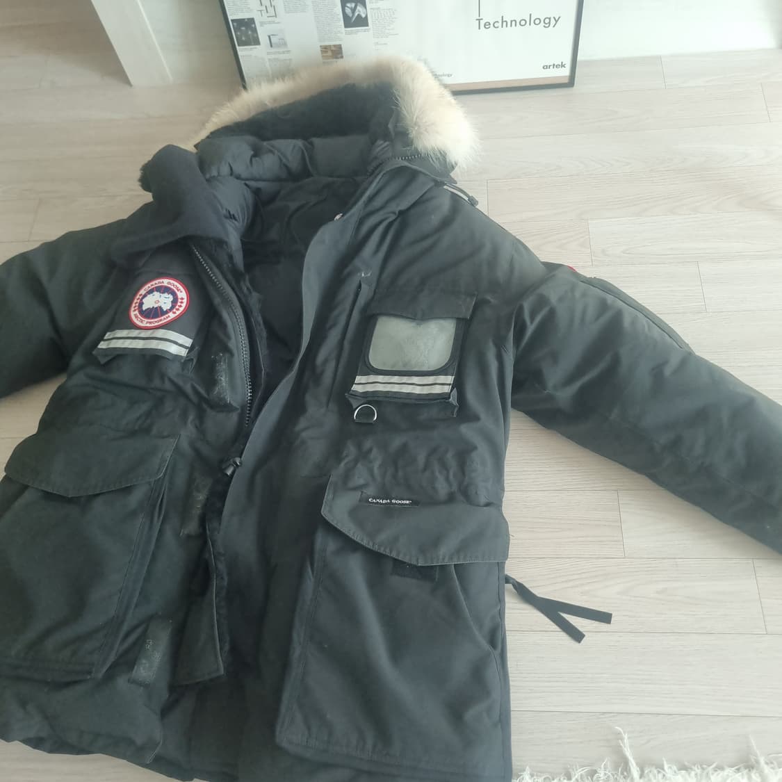 캐나다구스 스노우만트라 m 팝니다. 상품이미지3