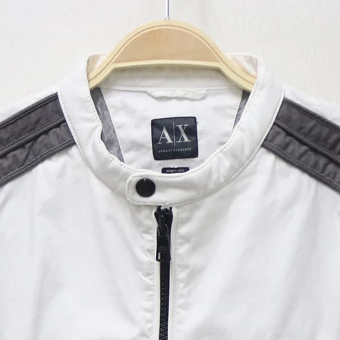 ARMANI EXCHANGE WHITE RIDER JACKET 상품이미지7