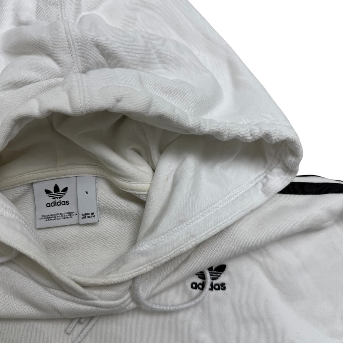 아디다스 크롭 후드티 상품이미지2