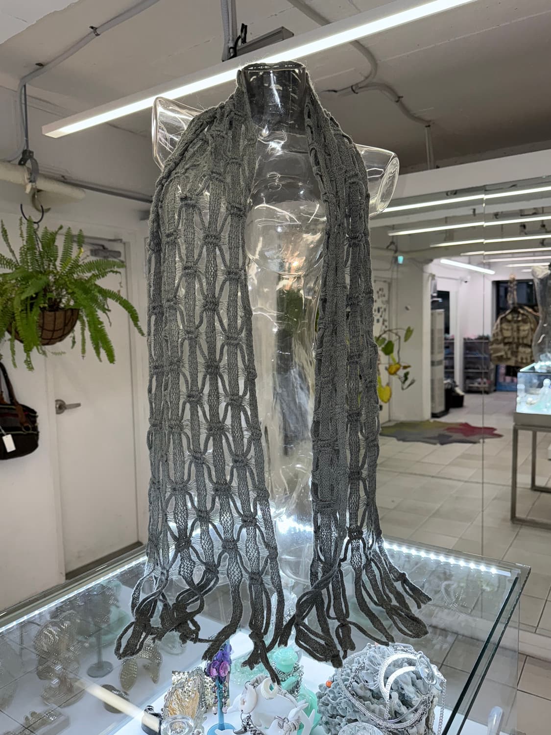 net knit muffler 상품이미지4