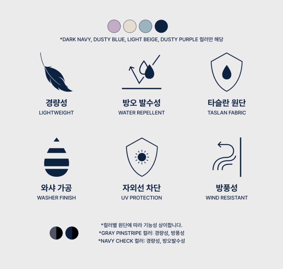 [새제품] 노티카 바람막이 윈드브레이커 상품이미지6