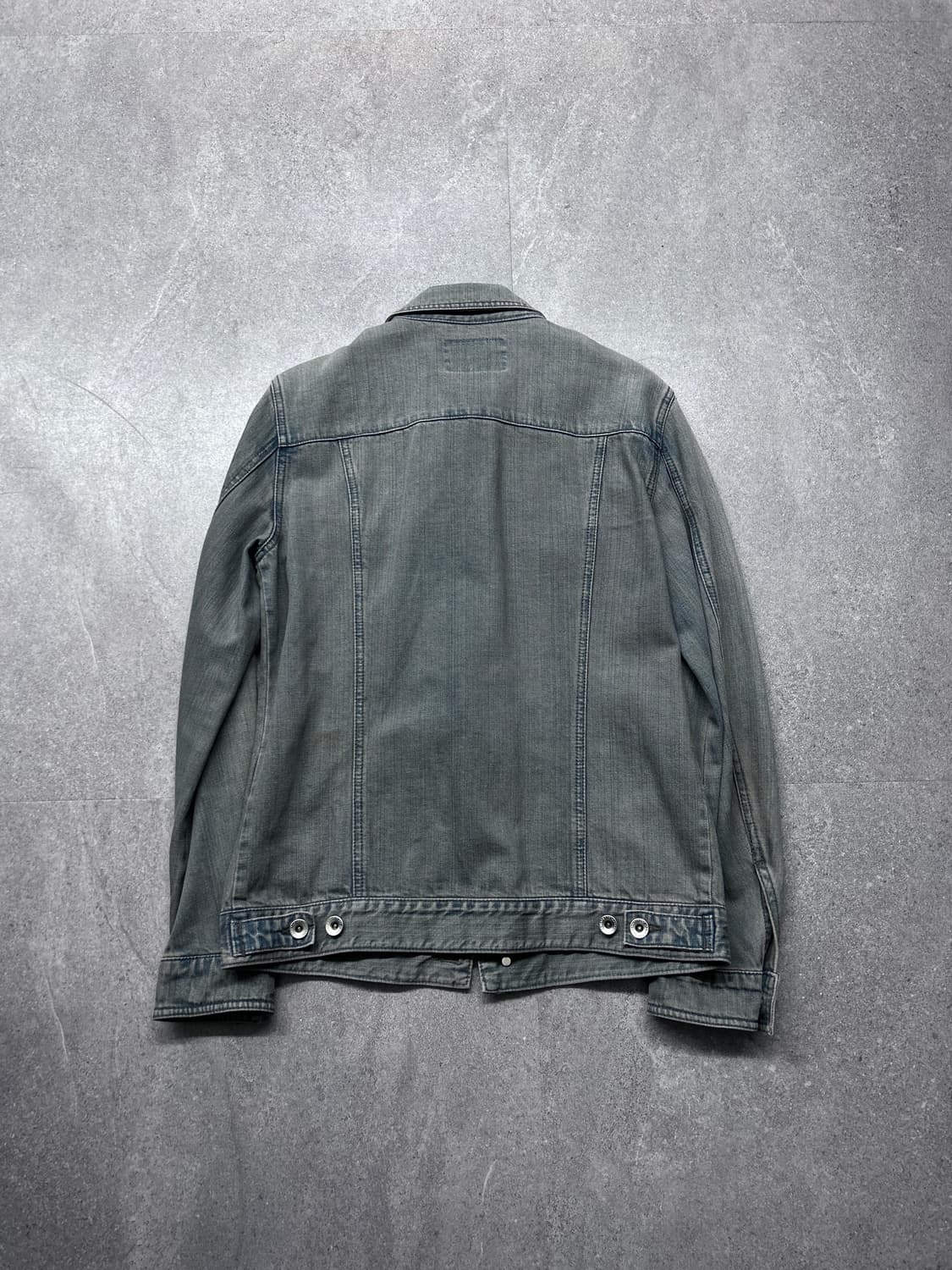 카이 아크만 워싱 트러커 데님 자켓 상품이미지7