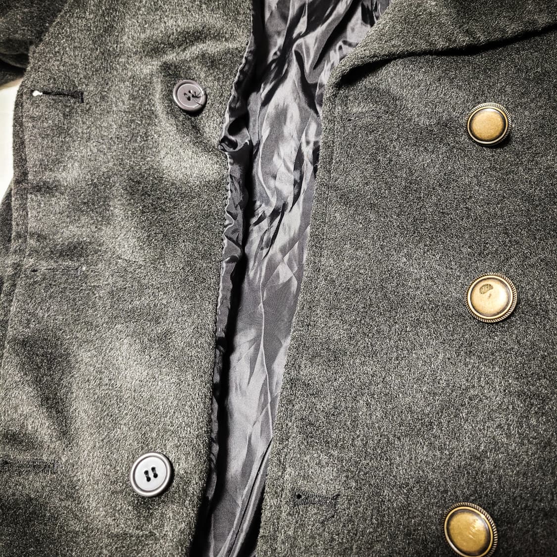 '00s Sky Bomber Wool Blend Short Coat 상품이미지3