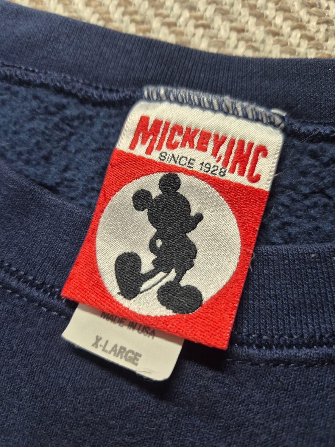 90s 디즈니 미키 스웻 상품이미지4
