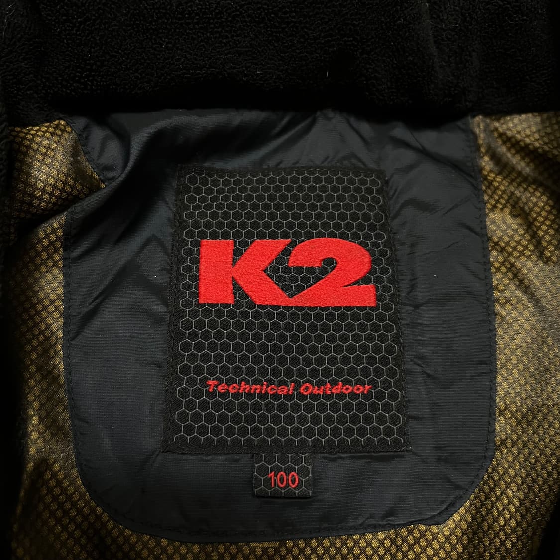 K2 테크니컬 아웃도어 구스다운 800 후드 패딩 [네이비] L/100 상품이미지7