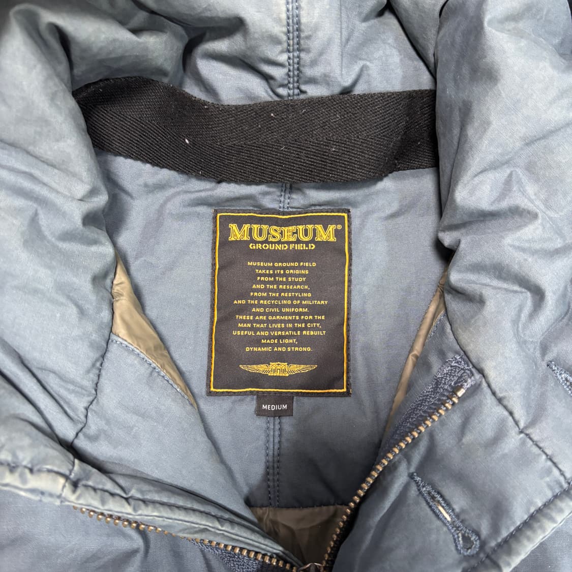 뮤지엄 서플러스 다운 패딩 (M) 상품이미지6