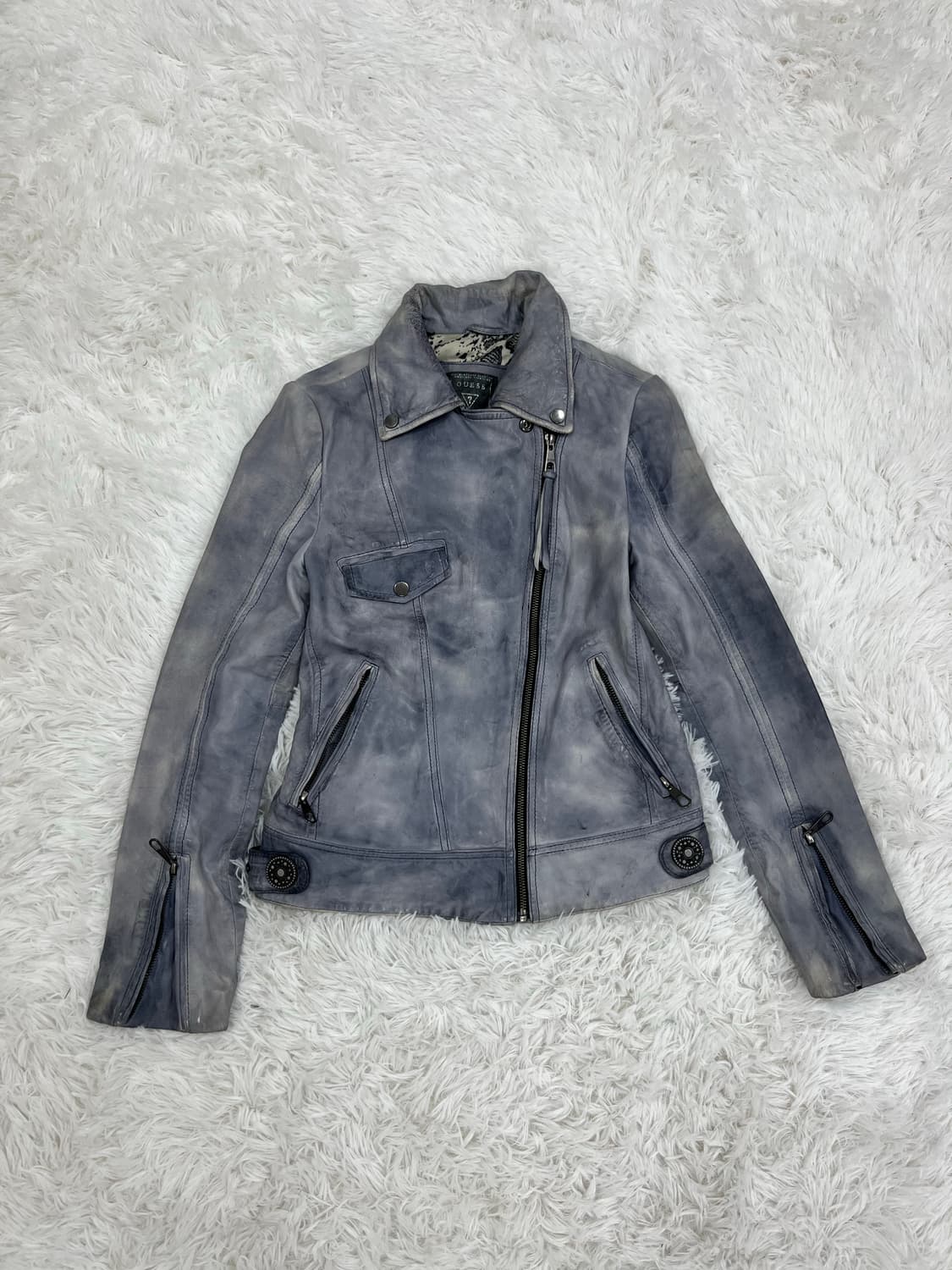 Guess 레더 자켓 상품이미지6