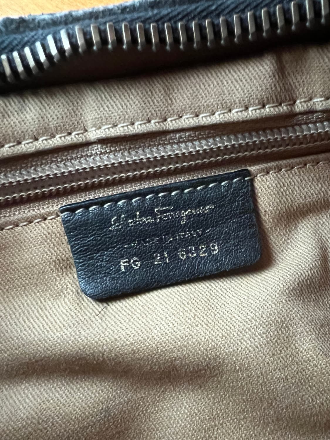 빈티지 페라가모 태슬 레더 호보백 상품이미지6