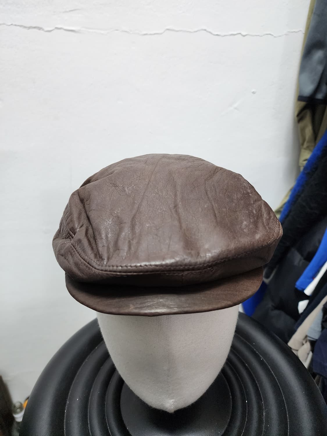 가죽 리얼레더 아메카지 헌팅캡  상품이미지3