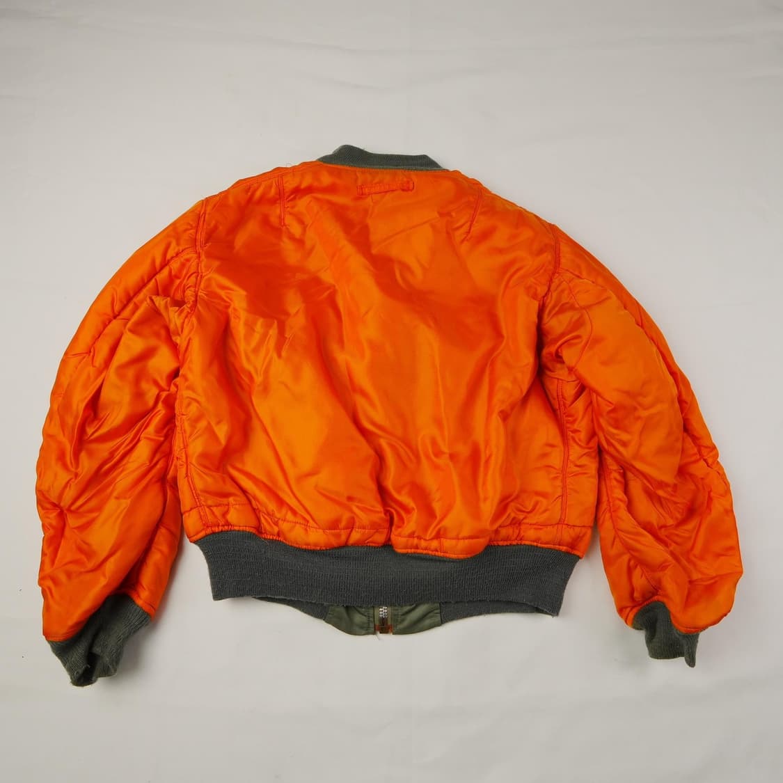70s 미공군 납품용 알파인더스트리 MA-1 플라이트자켓 세이지 상품이미지7