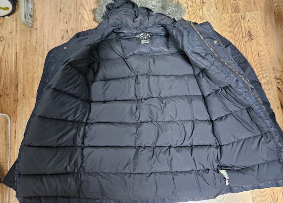 M 빈티지 스투시 패턴 자켓 상품이미지2