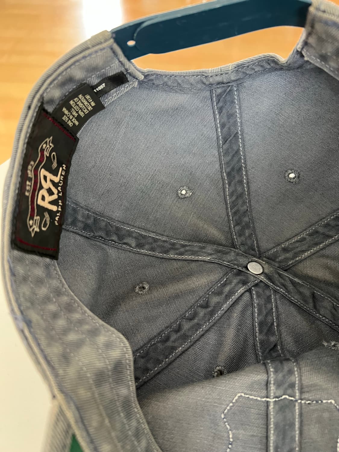 RRL DoubleRL 더블알엘 방패로고 볼캡 상품이미지4