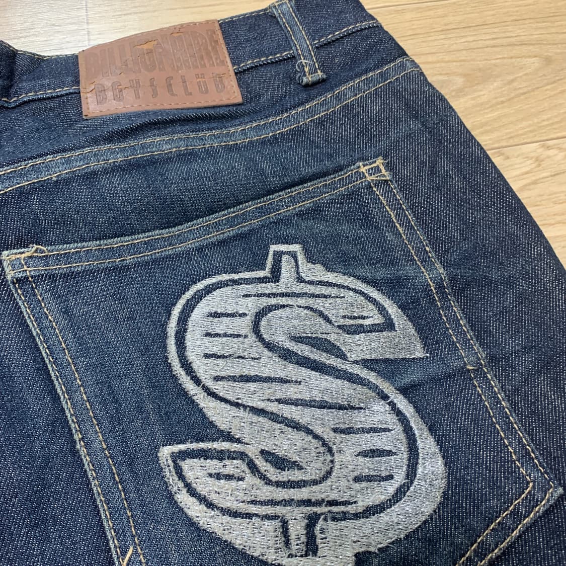 34)BBC diamond & dollar 데님 반바지 상품이미지5