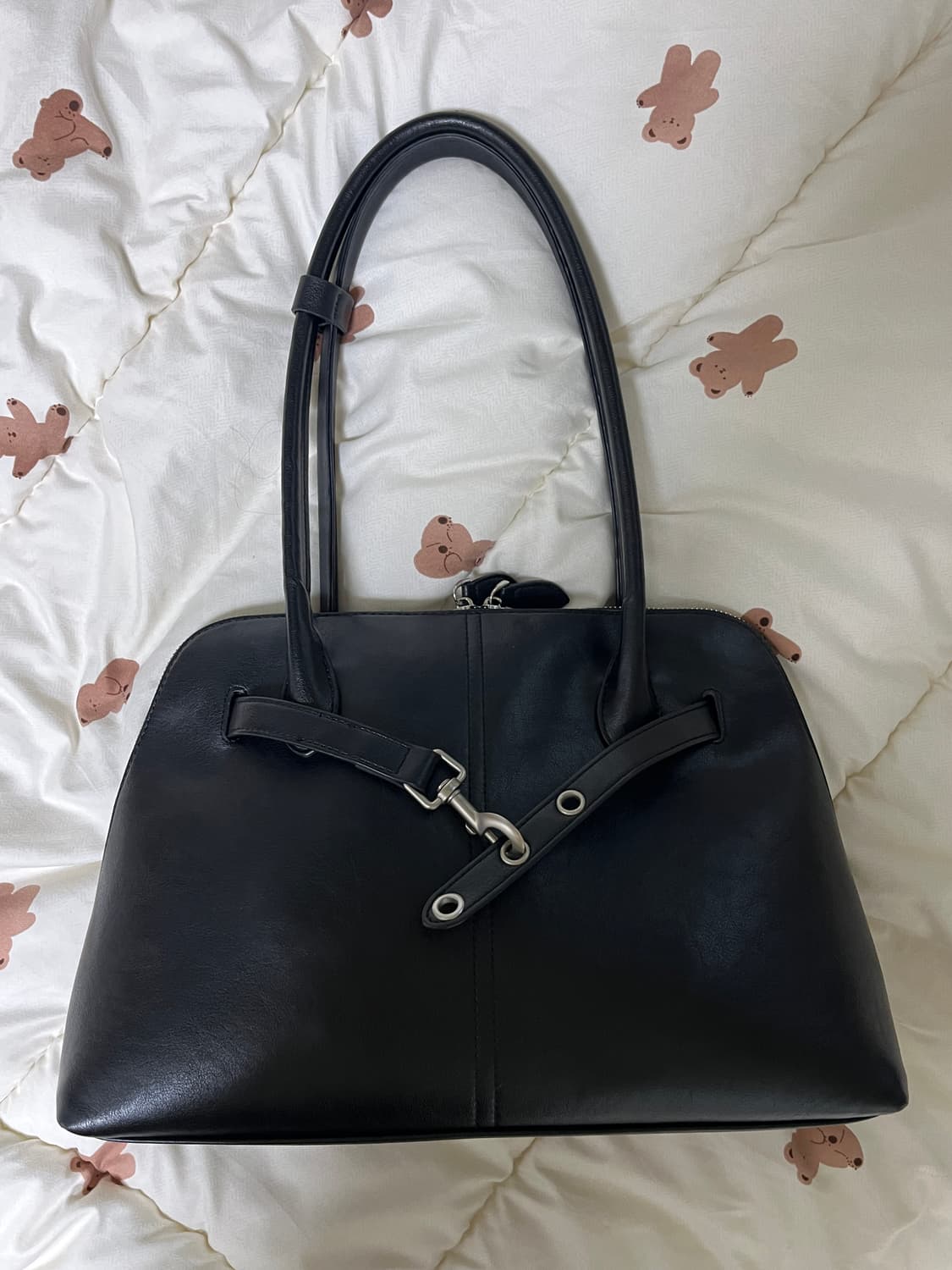 데누 노아백 팝니다! Denu NOA Black Silver 상품이미지6