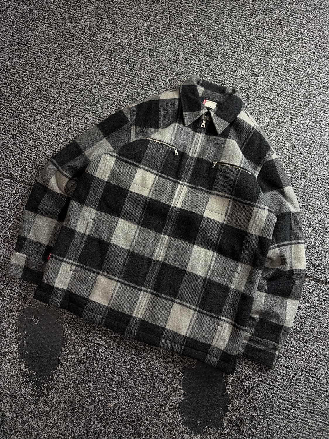 리바이스 치카노 타탄 체크 울 자켓 3777 상품이미지1