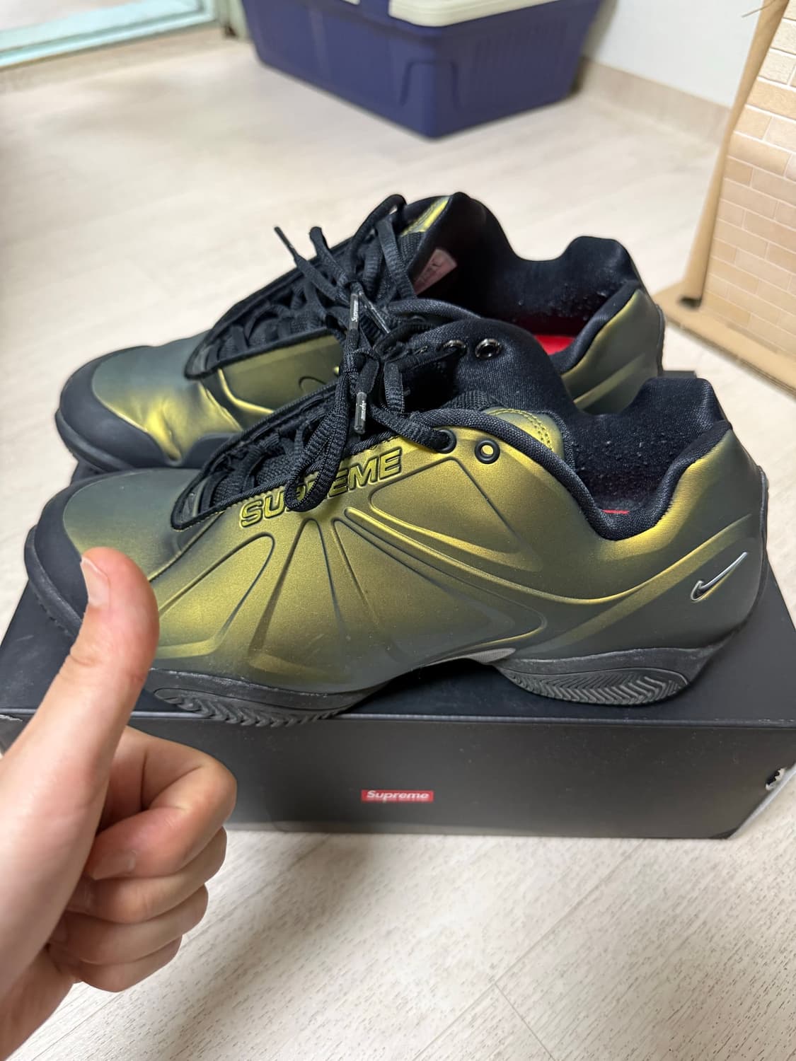 Nike x Supreme Air zoom Courtposite SP M 상품이미지4