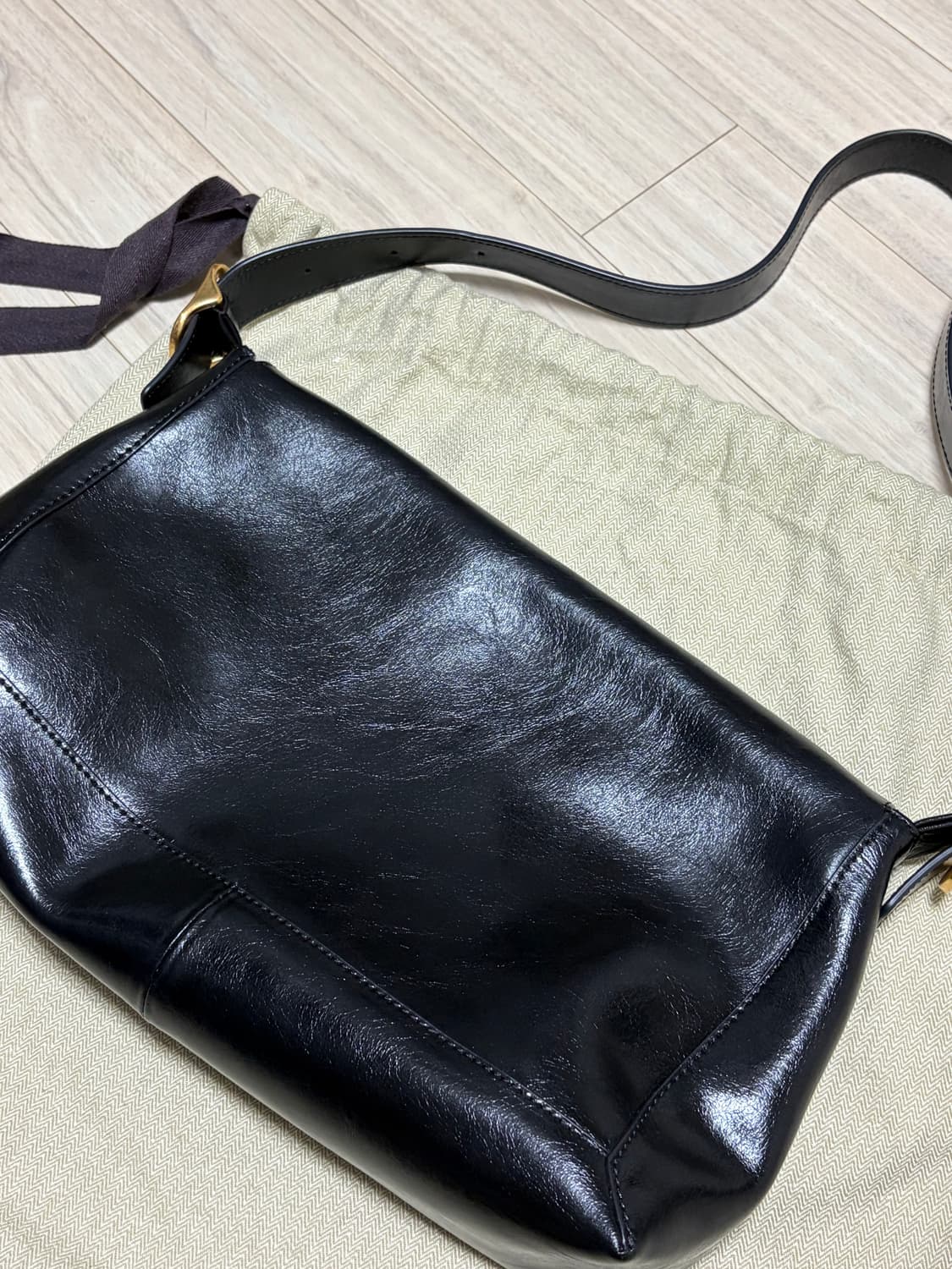 루에브르 삭드자뎅 라지 블랙 Sac de Jardin 숄더백 크로스백 상품이미지3