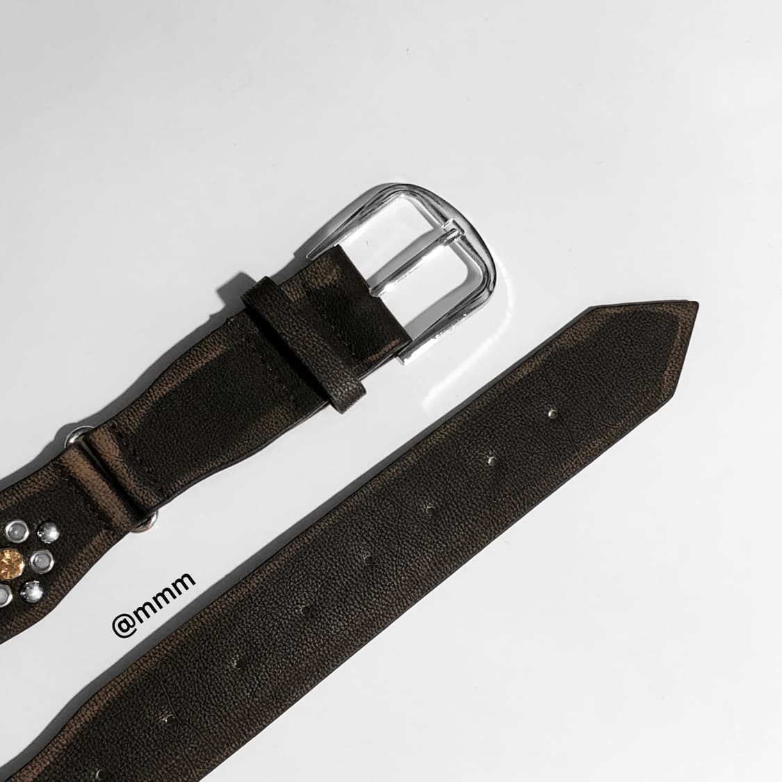 [Unisex] 잼스톤2 빈티지 웨스턴 벨트 상품이미지8