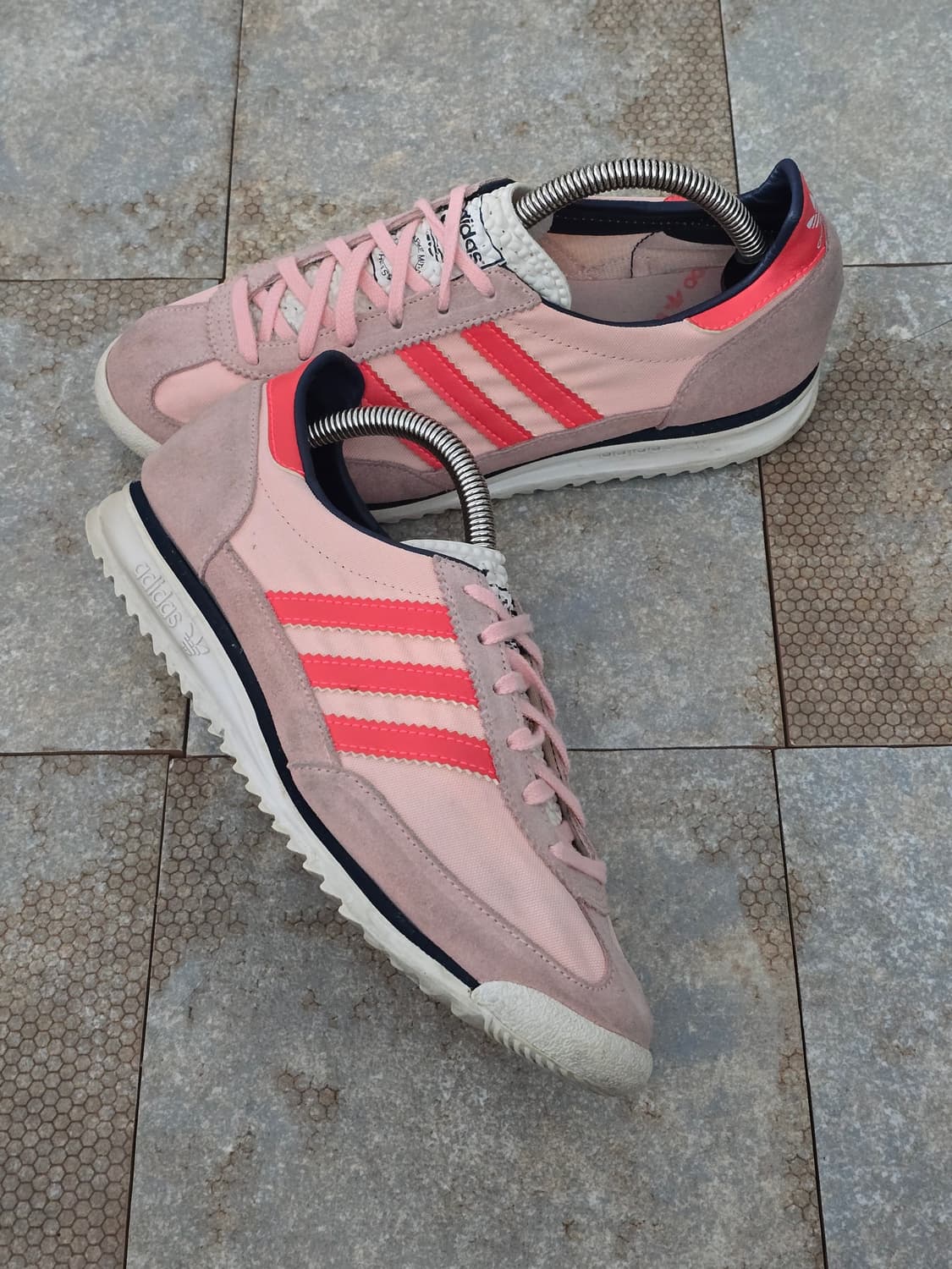 (240)아디다스 빈티지 sl 72 핑크  상품이미지7
