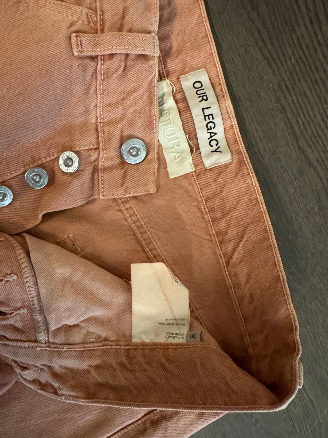 아워레가시 워크샵 청바지 상품이미지2