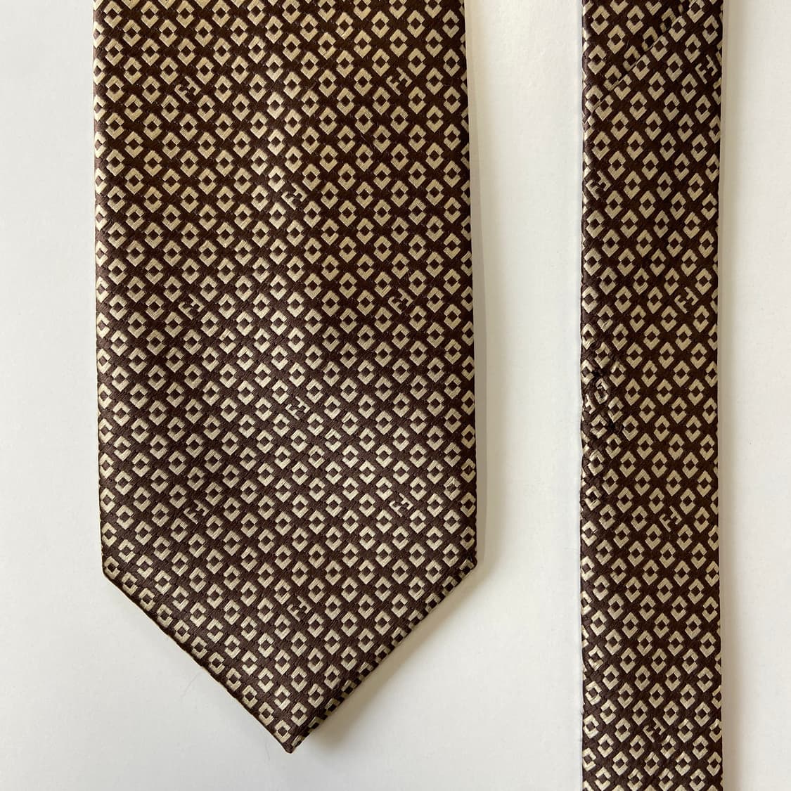 펜디 (FENDI) 모노그램 정품 명품 넥타이 상품이미지9