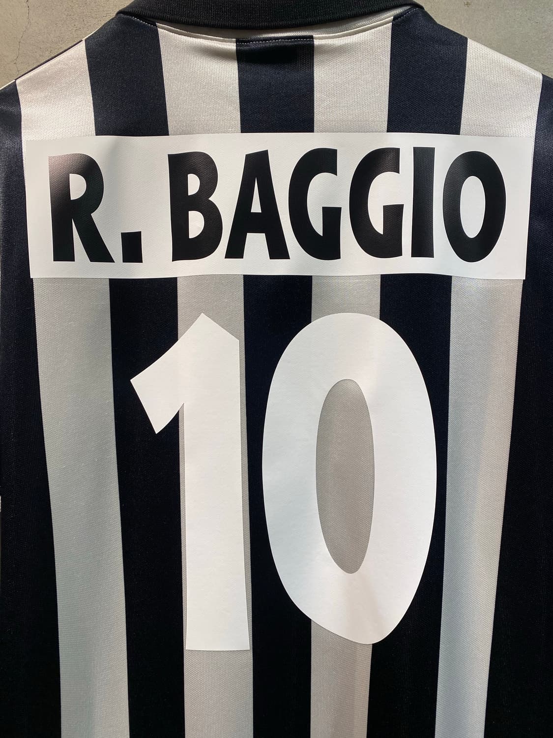 94-95 유벤투스 로베르토 바죠 긴팔 홈 유니폼 상품이미지8