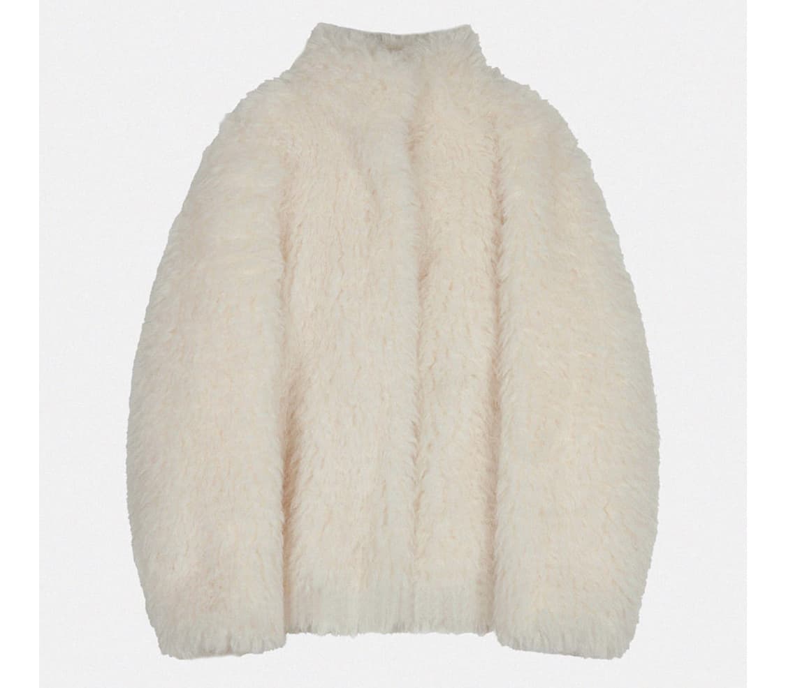 LE 르 vintage fur half coat(ivory) 상품이미지2