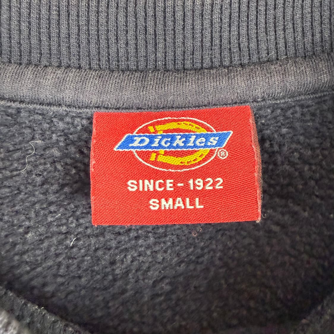 (무료배송)S) 디키즈 로고 맨투맨 네이비 상품이미지3