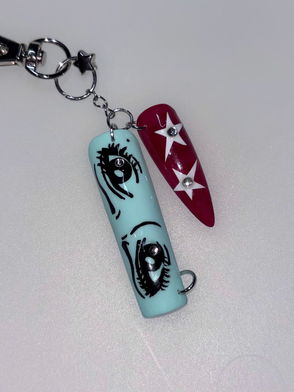 네일 팁 키링 nail tip keyring 상품이미지1