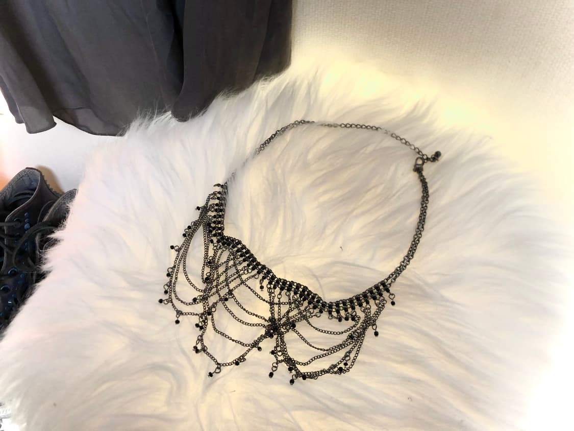 빈티지 목걸이 vintage 고딕 펑크 레이어드 초커 상품이미지1