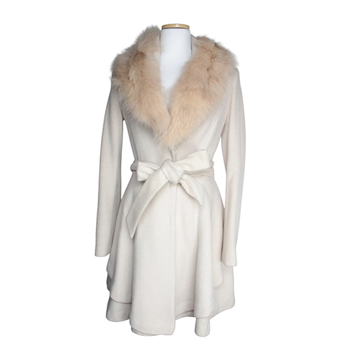 에고이스트 베이지 울 혼방 코트 44, 55 상품이미지1