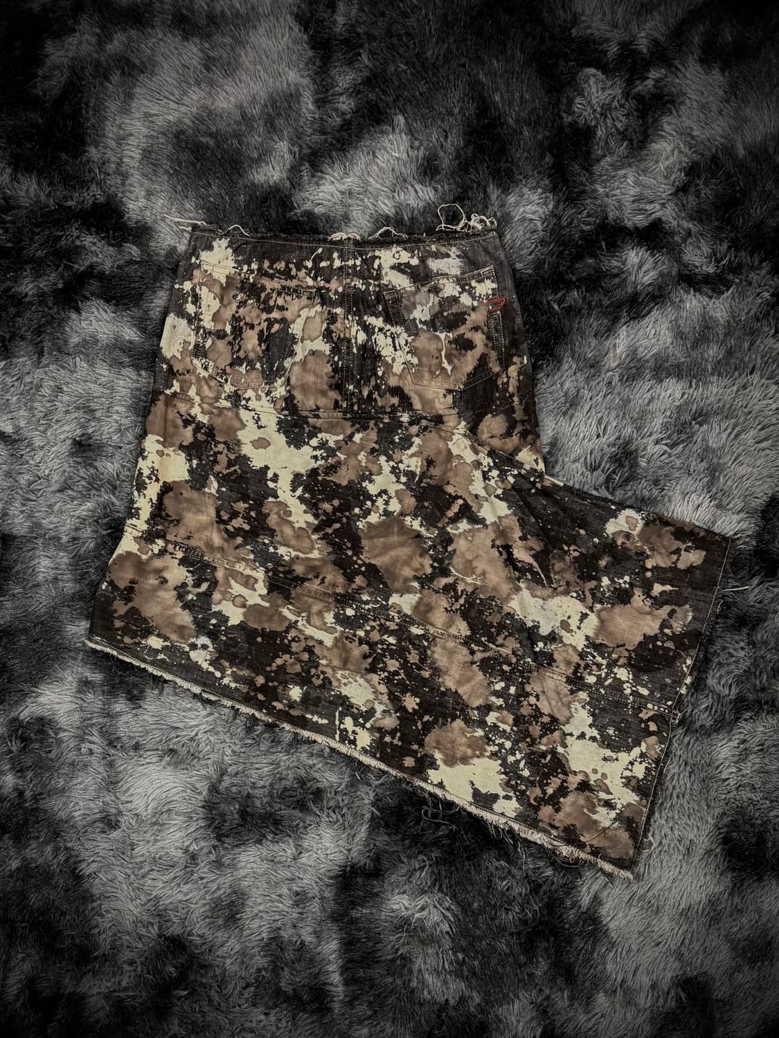 Diesel 타이다이 언발란스 스커트 상품이미지3